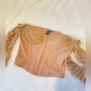 Windsor corset style top